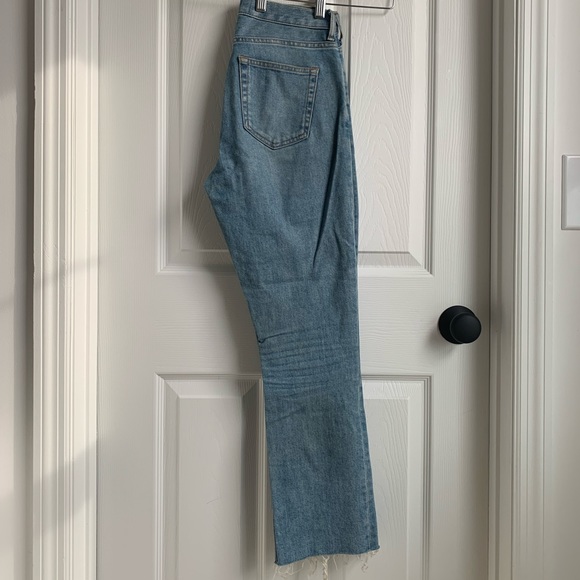 Everlane High Rise Kick Crop with Raw Hem - Picture 3 of 7